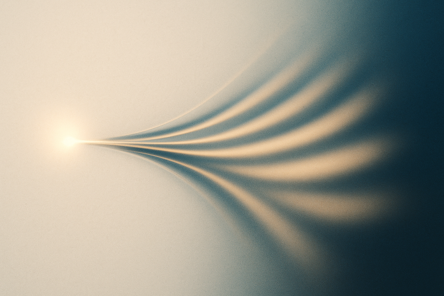 One source of light multiplying into five streams of content