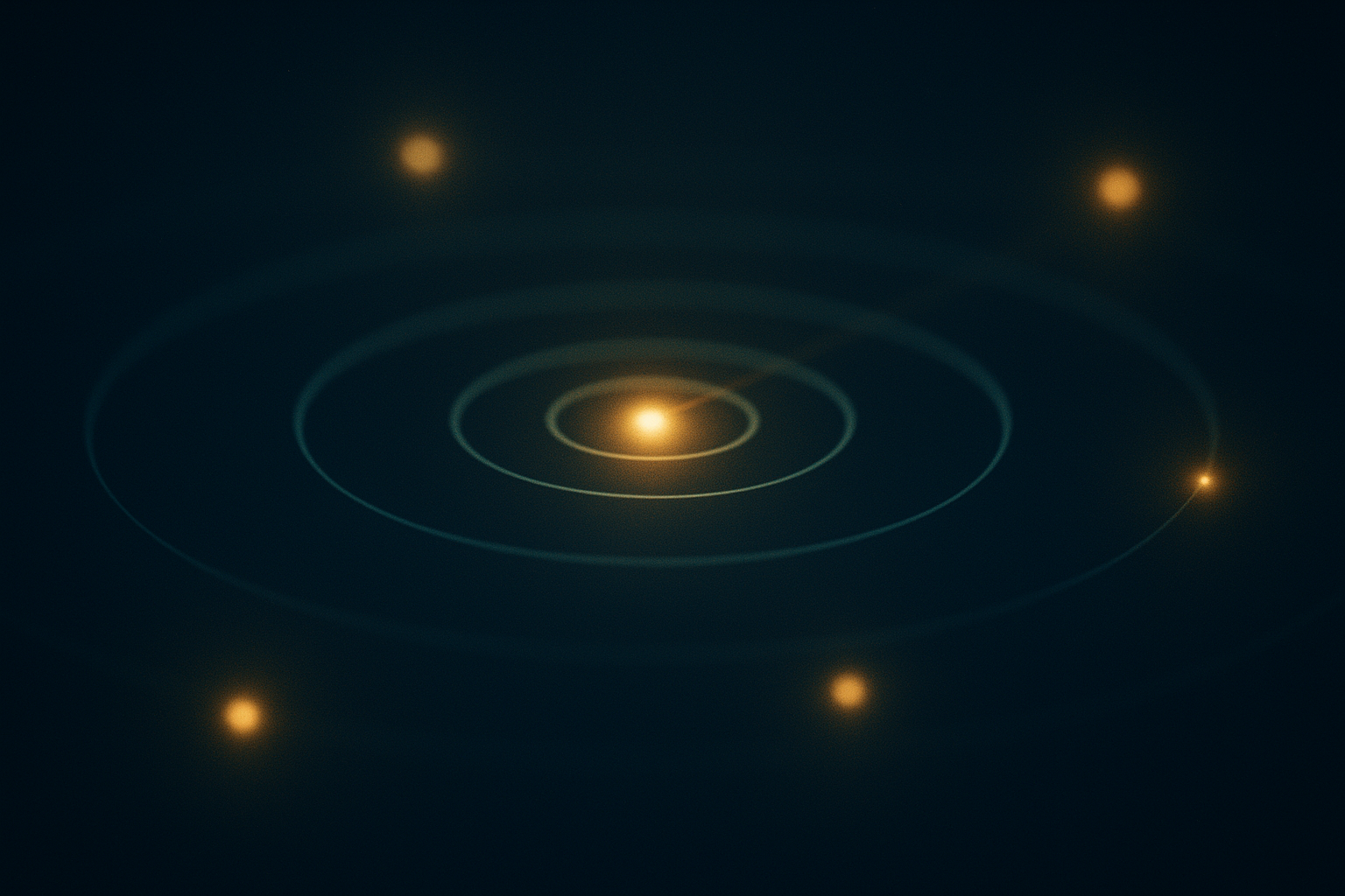 A live signal radiating from one source to many endpoints