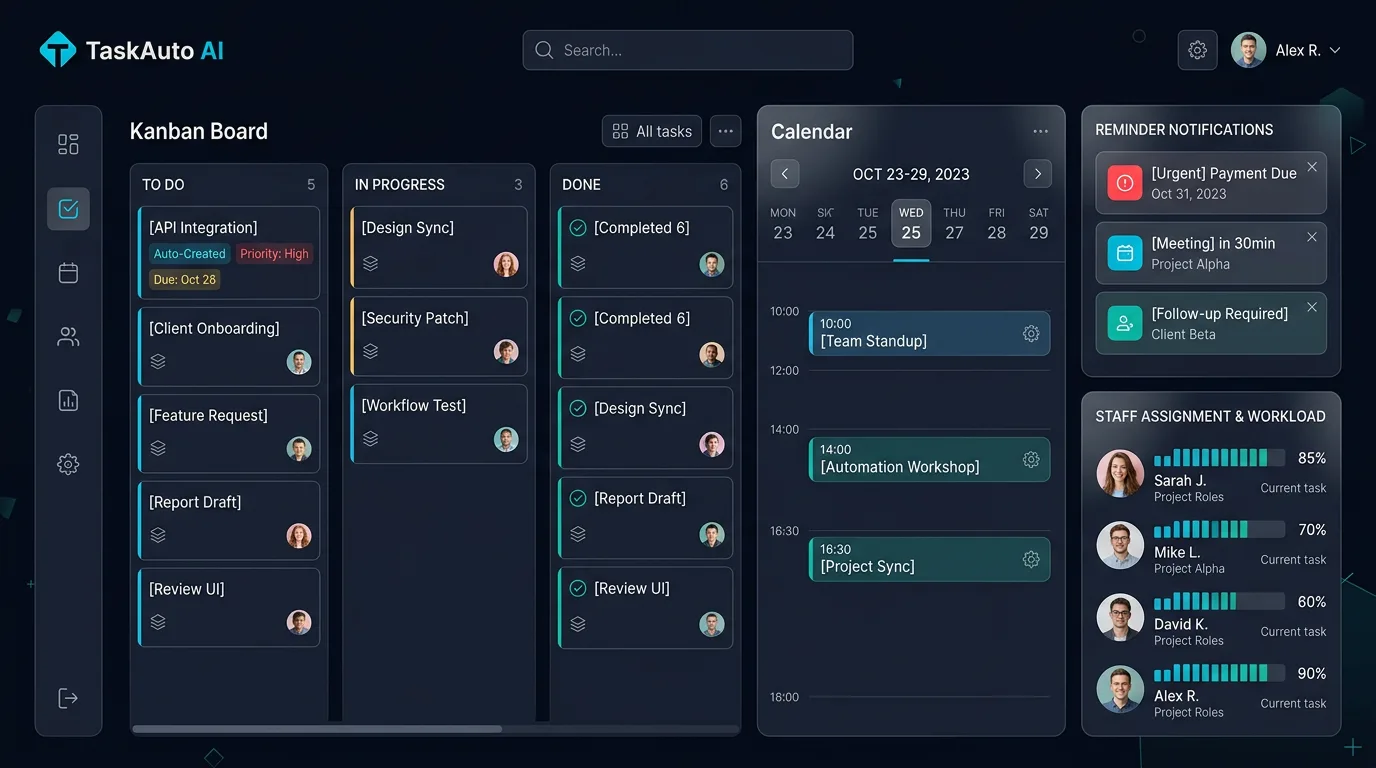 Task & Calendar Automation