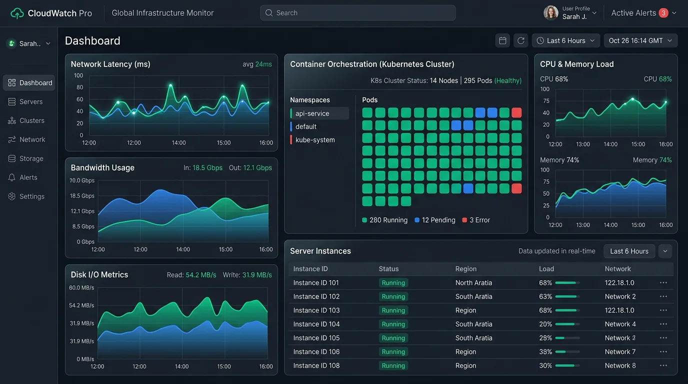 IT Monitoring Dashboard