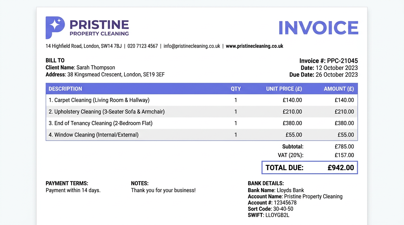 Invoice Generation